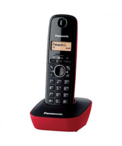 PANASONIC DECT KX-TG1611GRR Ασυρματα Τηλεφωνα Red