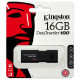 KINGSTON USB FLASH DT100G3/16GB BLACK USB 3.0 Usb Sticks Black