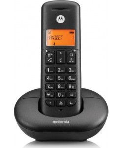 MOTOROLA E201 DECT Ασύρματα Τηλέφωνα Black