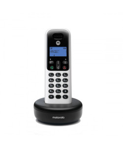 MOTOROLA T501+ Ασύρματα Τηλέφωνα White