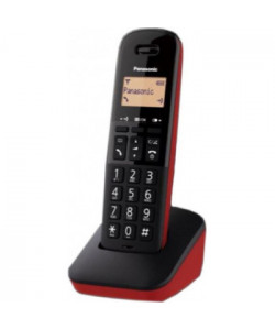 PANASONIC KX-TGB610GRR Ασύρματα Τηλέφωνα Red/Black