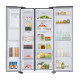 SAMSUNG RS67A8811S9/EF Ντουλάπα Inox