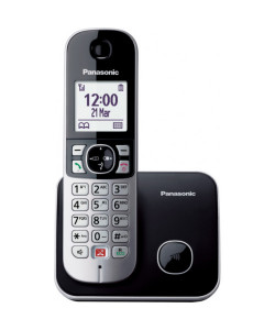 PANASONIC KX-TG6851 GRB Ασύρματο Τηλέφωνο  Black