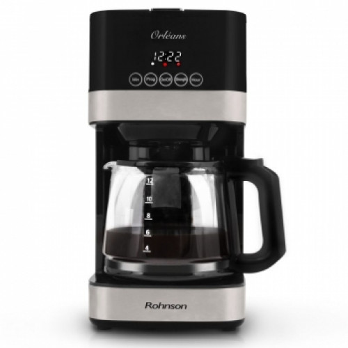 ROHNSON R-930 Καφετιέρα φίλτρου/Γαλλικού Black/Inox ROHNSON R-930 Καφετιέρα φίλτρου/Γαλλικού Black/Inox
