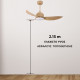 TELEMAX Laventes 46-YJ356 (117cm) Light Wood Ανεμιστήρες οροφής TELEMAX Laventes 46-YJ356 (117cm) Light Wood Ανεμιστήρες οροφής