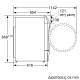 BOSCH WNC254A0GR Πλυντήριο-Στεγνωτήριο ρούχων