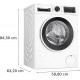 BOSCH WGG244FGGR i-Dos Πλυντήριο ρούχων BOSCH WGG244FGGR i-Dos Πλυντήριο ρούχων